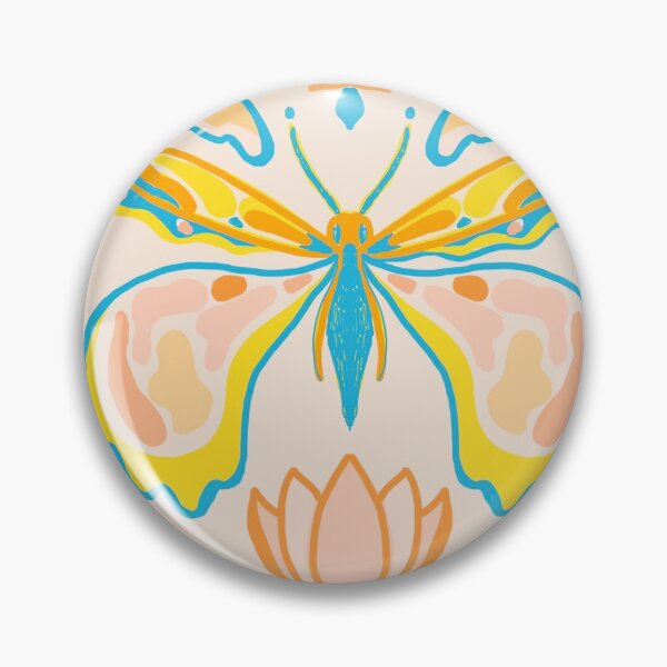 Item preview, HAPPY POSCA MOTH MELTING WINGS designed and sold by nikamartinez.