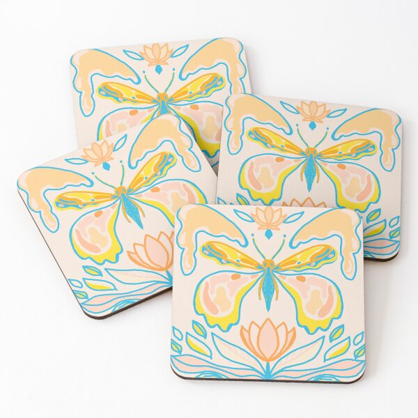 Item preview, HAPPY POSCA MOTH MELTING WINGS designed and sold by nikamartinez.