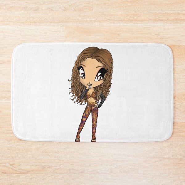 Item preview, Eleni Foureira Fuego Eurovision Song Contest Cyprus 2018 Chibi Cartoon designed and sold by ciseauxamour.