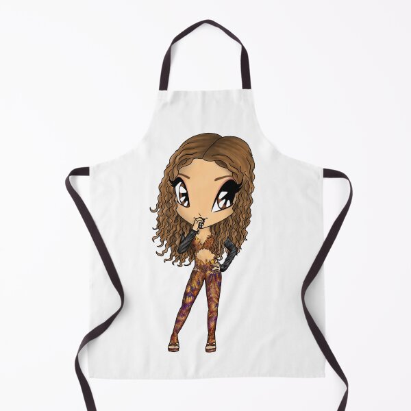 Item preview, Eleni Foureira Fuego Eurovision Song Contest Cyprus 2018 Chibi Cartoon designed and sold by ciseauxamour.