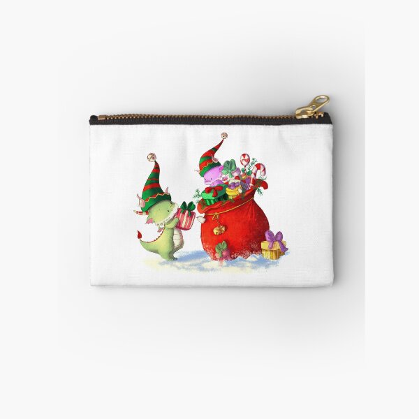 Item preview, Elf dragons at Christmas designed and sold by leehollandart.
