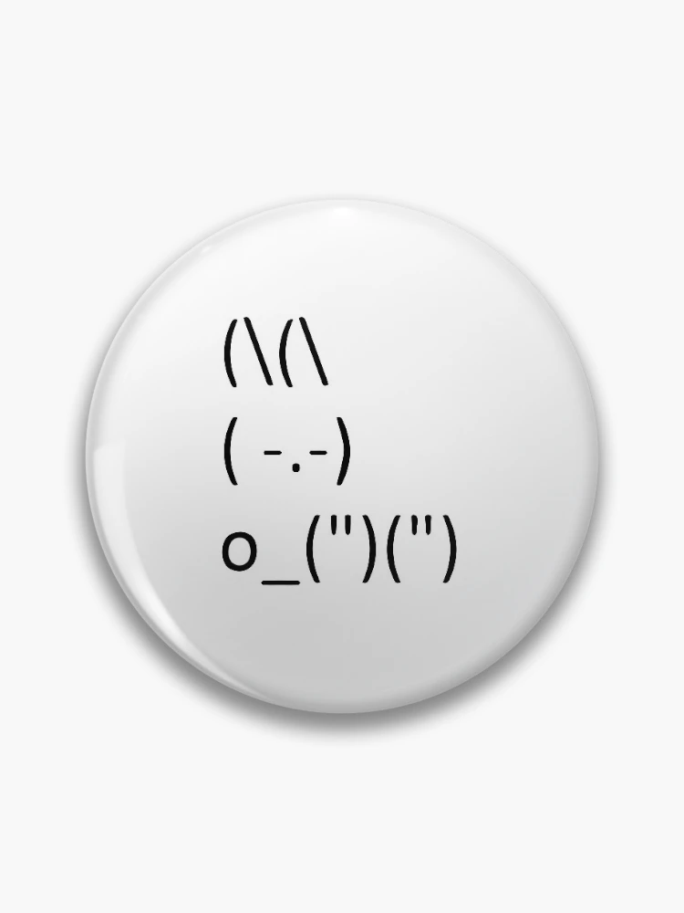 ꒰ᐡσ̴̶̷̤ . σ̴̶̷̤ᐡ꒱ ASCII Bunny Adorable Cute Emoji Rabbit Text Art