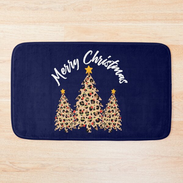 Item preview, Leopard Pattern Design Christmas Tree Stylish Xmas Design designed and sold by niftee.