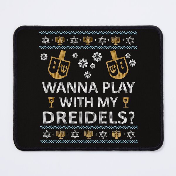 Artikelvorschau, Willst du mit meinen Dreidels spielen? entworfen und verkauft von Gifty Rifty.