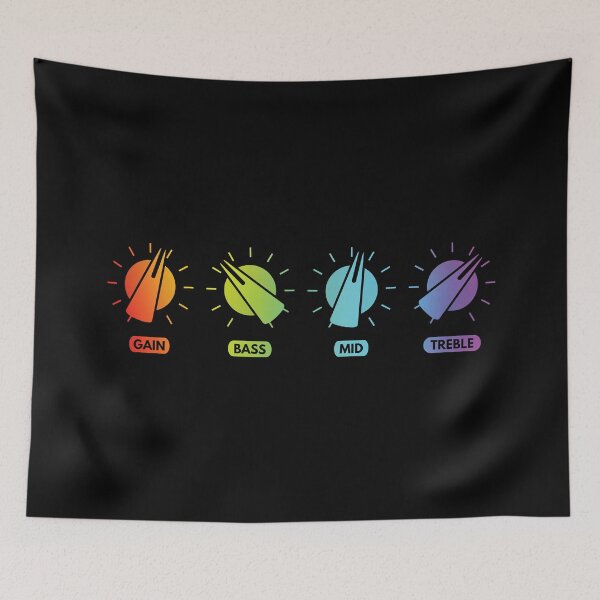 Item preview, Guitar Amplifier Equalizer Colorful designed and sold by nightsworthy.