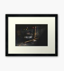 Garage Framed Print