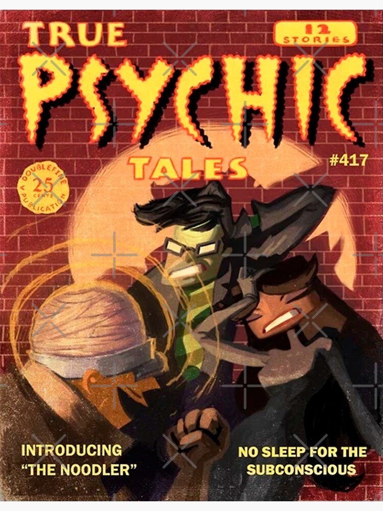 Discover Psychonauts True Psychic Tales #417 Premium Matte Vertical Poster