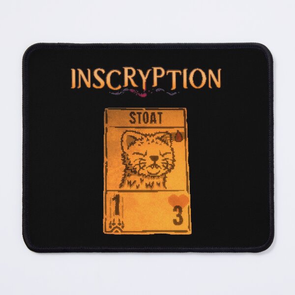 Item preview, Inscryption Psychological Horror Stoat Card Game Halloween Scary Spooky Dark Escape-room Puzzles designed and sold by Xeuno.