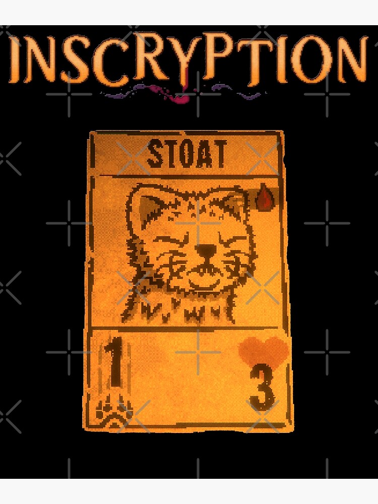 Inscryption Psychological Horror Stoat Card Game Halloween Scary Spooky