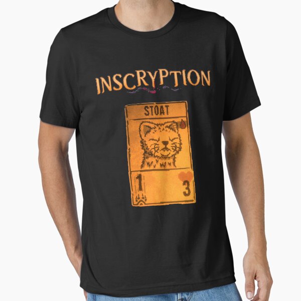 Item preview, Inscryption Psychological Horror Stoat Card Game Halloween Scary Spooky Dark Escape-room Puzzles designed and sold by Xeuno.