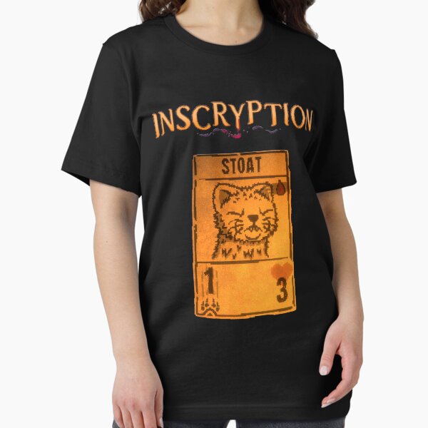 Item preview, Inscryption Psychological Horror Stoat Card Game Halloween Scary Spooky Dark Escape-room Puzzles designed and sold by Xeuno.