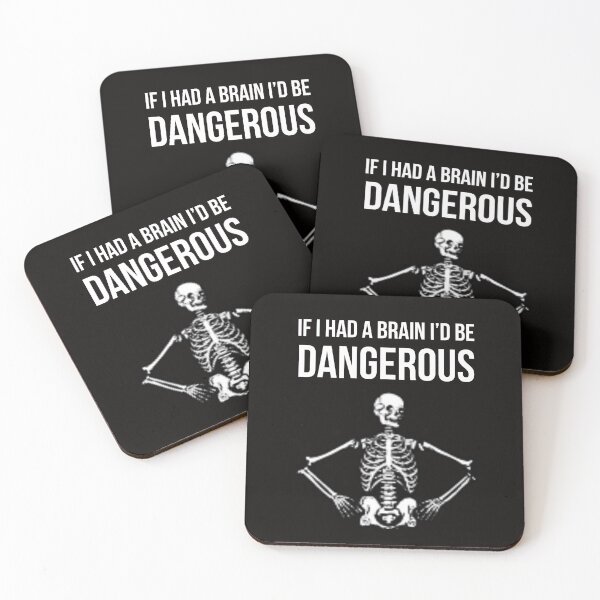Item preview, No Brainer Skeleton designed and sold by Slogans4u.