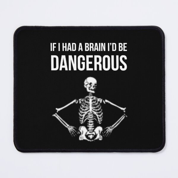 Item preview, No Brainer Skeleton designed and sold by Slogans4u.