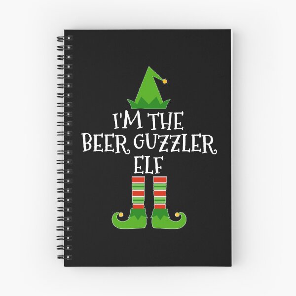 Item preview, I'm The Beer Guzzler Elf Matching Group Christmas graphic designed and sold by TopRatedDesigns.