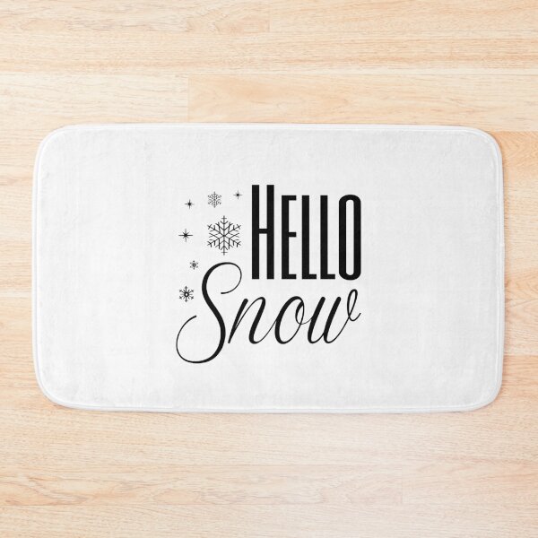Item preview, Hello Snow designed and sold by AshleysBazaar.