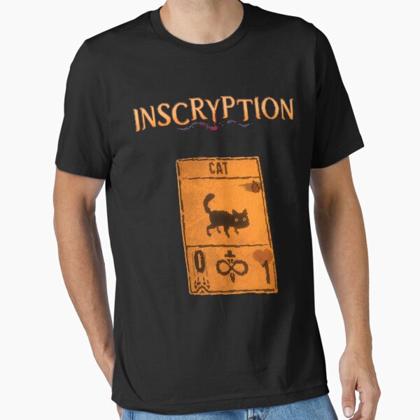 Item preview, Inscryption Psychological Horror Black Cat Card Game Halloween Scary Spooky Dark Escape-room Puzzles designed and sold by Xeuno.