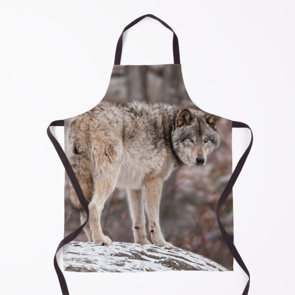 Item preview, Timber Wolf On Rock designed and sold by Michael Cummings.