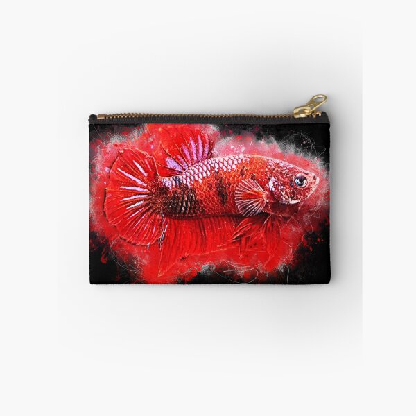 Item preview, Fighting fish Hellboy - Betta splendens. designed and sold by AquariumLutter.