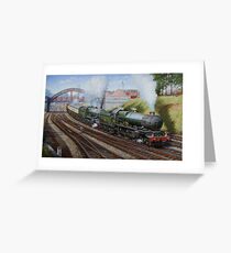 A Summer Saturday in the West. Greeting Card
