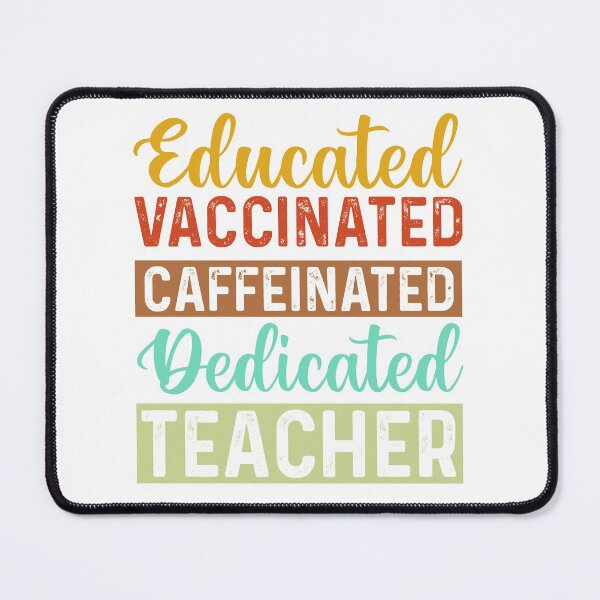 Item preview, Vaccinated teacher designed and sold by saladiin.