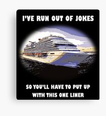 One-liner Canvas Print