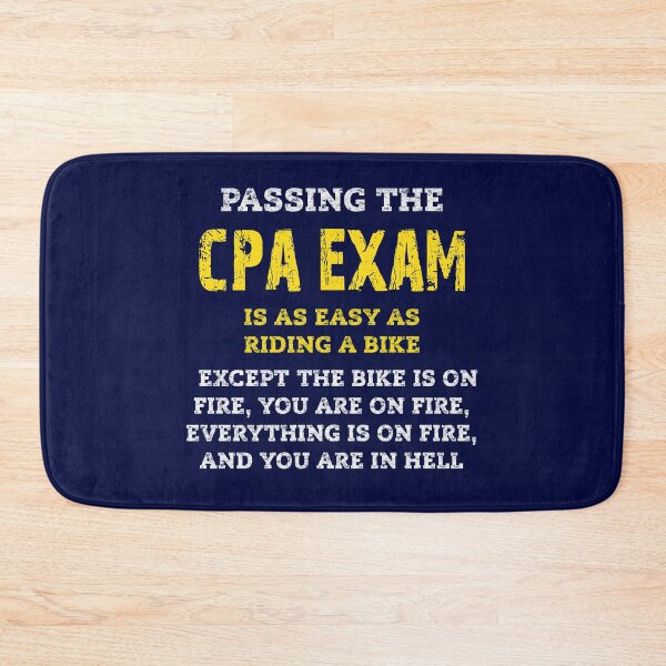 Artikelvorschau, CPA-Prüfung - Certified Public Accountant Funny Distressed entworfen und verkauft von niftee.