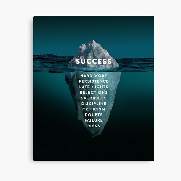 Item preview, Motivational and inspirational iceberg Art   designed and sold by bdmart33.