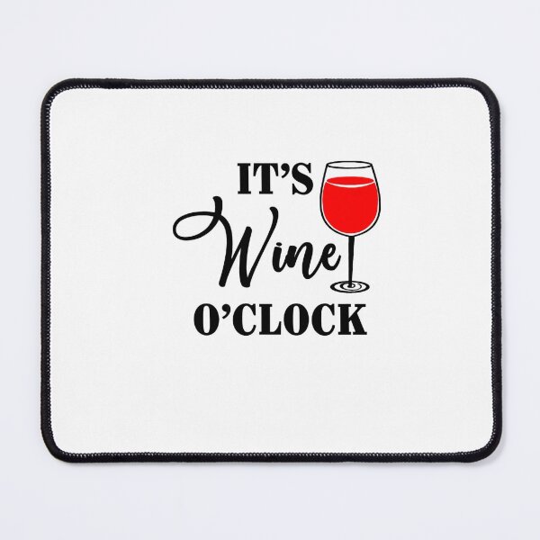 Item preview, Its Wine OClock Shirt Quote Women Drinking Funny Wine Gifts Day designed and sold by HalleHoughton.