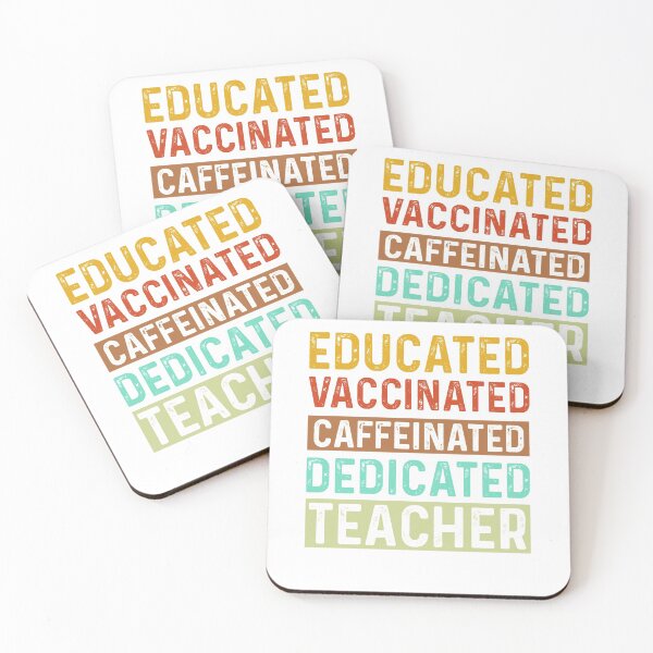 Item preview, Vaccinated Teacher designed and sold by saladiin.