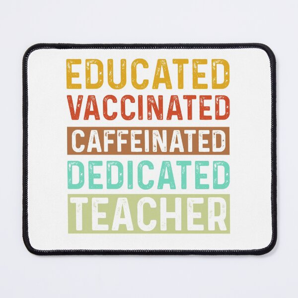 Item preview, Vaccinated Teacher designed and sold by saladiin.