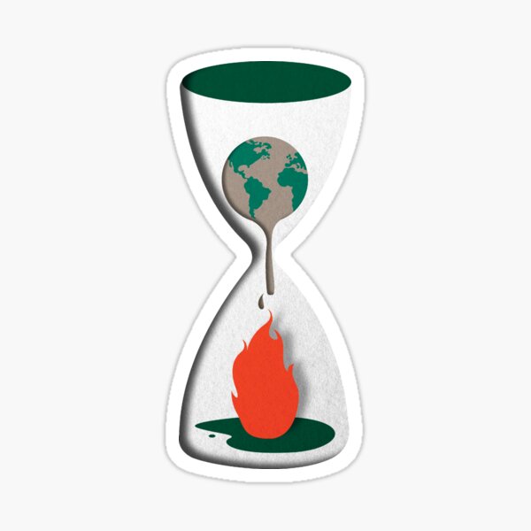 Fossil Fuels (Black) Sticker