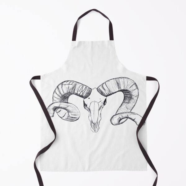Item preview, Vintage Animal Skull Head Sketch designed and sold by quonsepto.