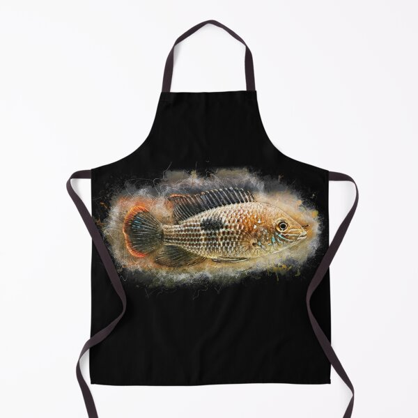Item preview, Goldsaum cichlid - Aequdens rivulatus designed and sold by AquariumLutter.