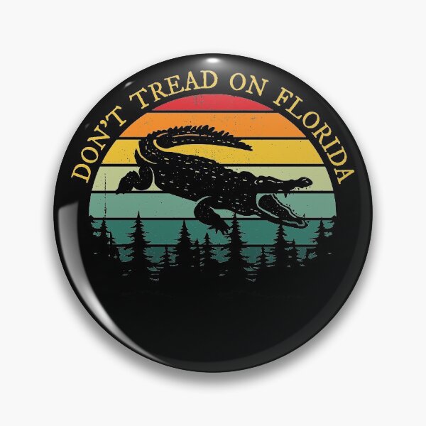 Item preview,  Don't Tread On Florida Ron Desantis 2024 Alligator Vintage  designed and sold by RosannaArt.
