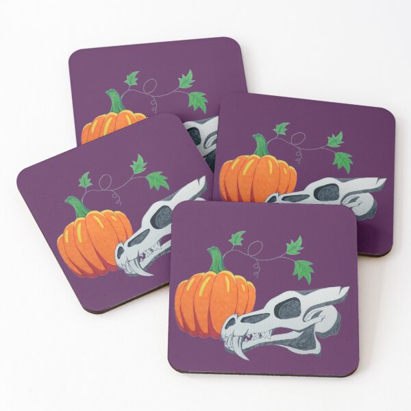 Item preview, Dragon Skull and Pumpkin designed and sold by Camille Grunder.