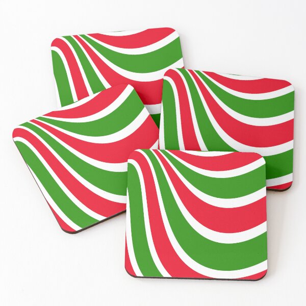 Item preview, Abstract pattern - green and red. designed and sold by K.S ART.
