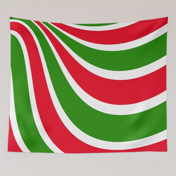 Item preview, Abstract pattern - green and red. designed and sold by K.S ART.