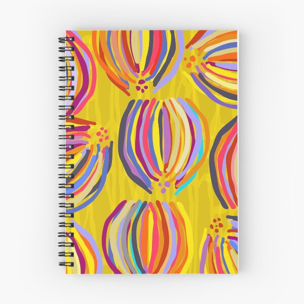 Item preview, Abstract colorful flowers designed and sold by BrankaPD.