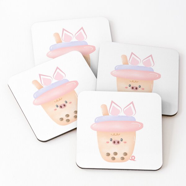 Item preview, Pig Bubble Tea designed and sold by SugarrMonkey.