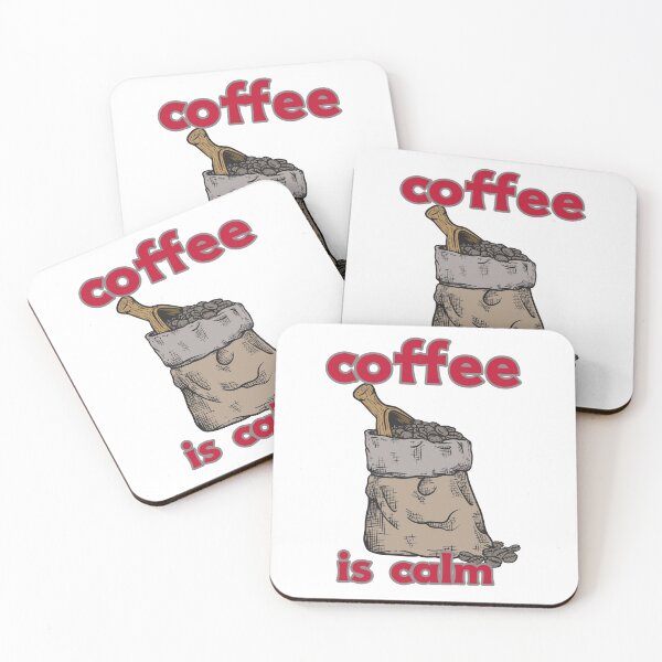 Item preview, coffee is calm designed and sold by qofebean.