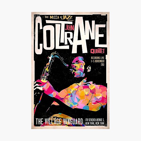 Item preview, Coltrane vintage Jazz Poster designed and sold by BillyBernie.