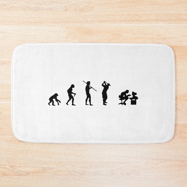 Aperçu de l'œuvre Computer Evolution Nerd Funny Tech Evolution Love Computer Library Gift Premium Apparel Funny Holiday Xmas créée et vendue par DesignByHeartUK.