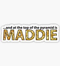 dance moms maddie sticker Sticker