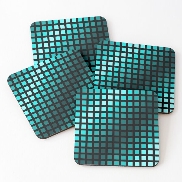 Item preview, Mint Gradient Geometric Pattern designed and sold by kerimeart.