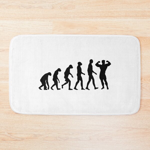 Item preview, Evolution of Body Builder Love Fitness Strong Muscles Weightlifting Love Gift Premium Apparel Funny Holiday Xmas designed and sold by DesignByHeartUK.