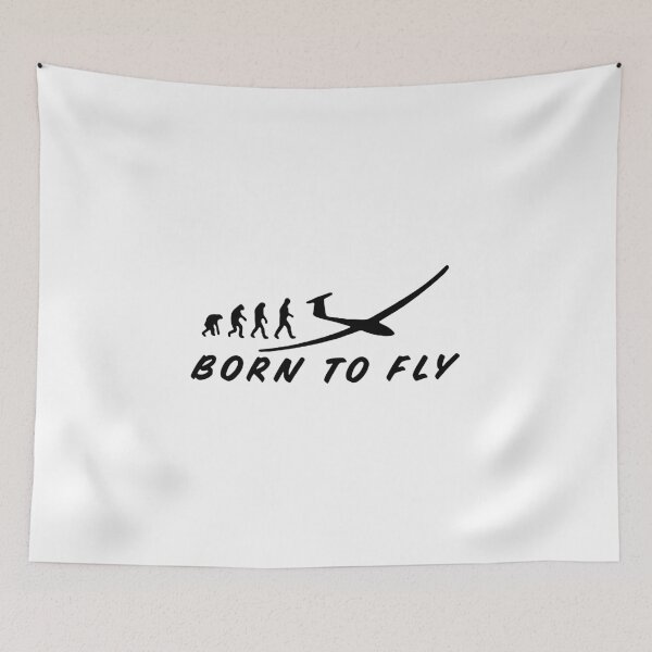 Item preview, Born to Fly Evolution Skydiving born to fly Evolution Fly Gift Premium Apparel Funny Holiday Xmas designed and sold by DesignByHeartUK.