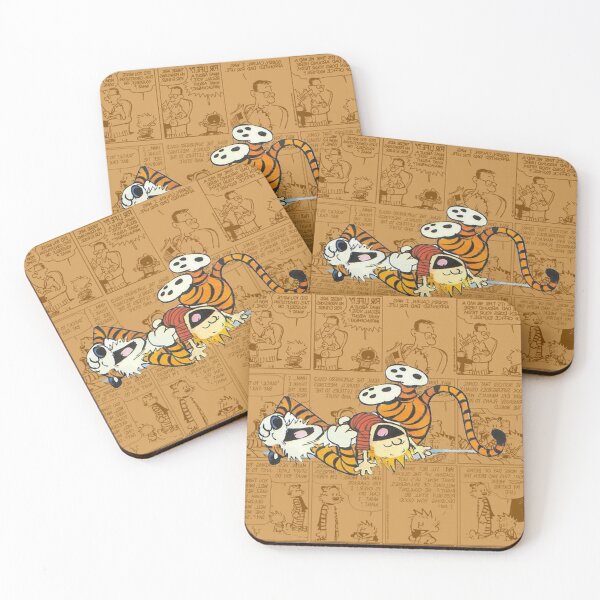 Item preview, calvin and hobbes, funny, comic, calvin, merry christmas, hobbes, child hood, kid, mask designed and sold by Downs456.