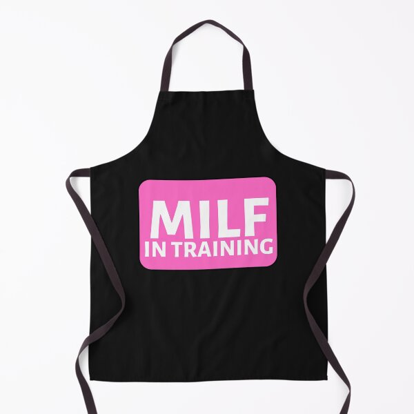 Item preview, MILF In Training Pink Rectangle - Hot Mom Badge - Mothers Day gift for Future Moms designed and sold by CaitU.