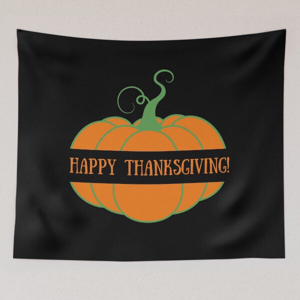 Item preview, Happy Thanksgiving Pumpkin designed and sold by Rrrainbow.
