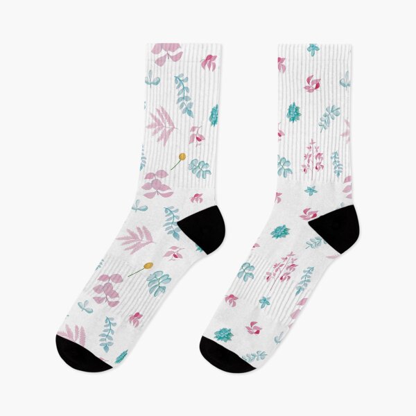 Item preview, Pattern design with dry flowers in pastel shades to eliminate sadness designed and sold by KorotkovaAlena.